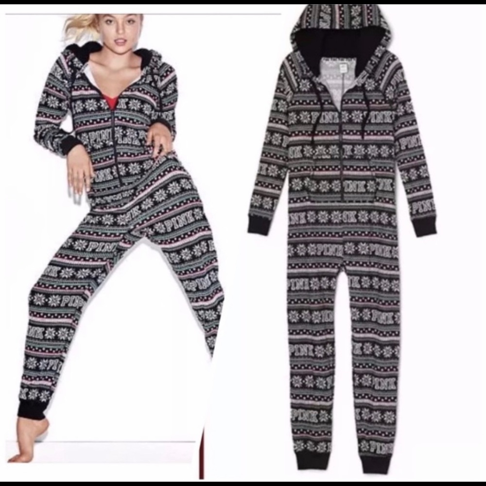 PINK/VS onesie
